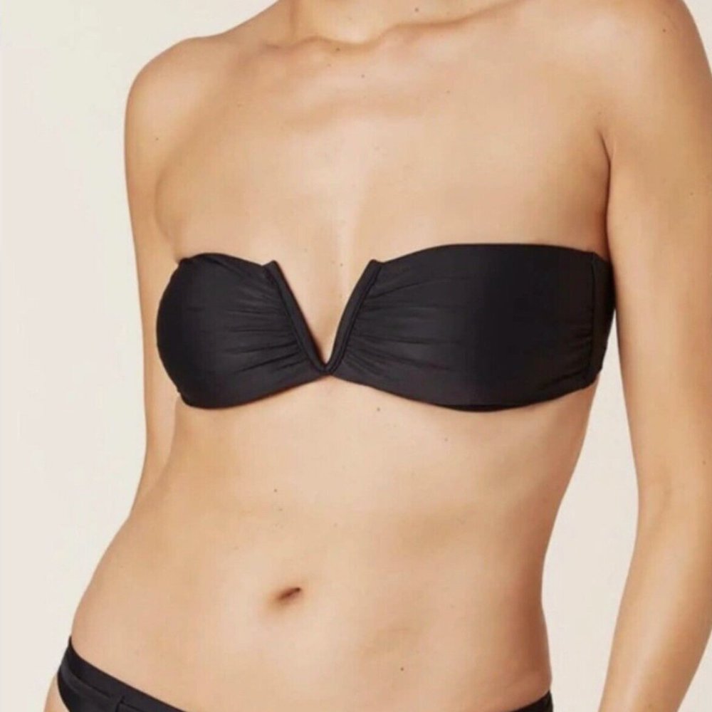 Andie The Scala Top in Black (Size S)